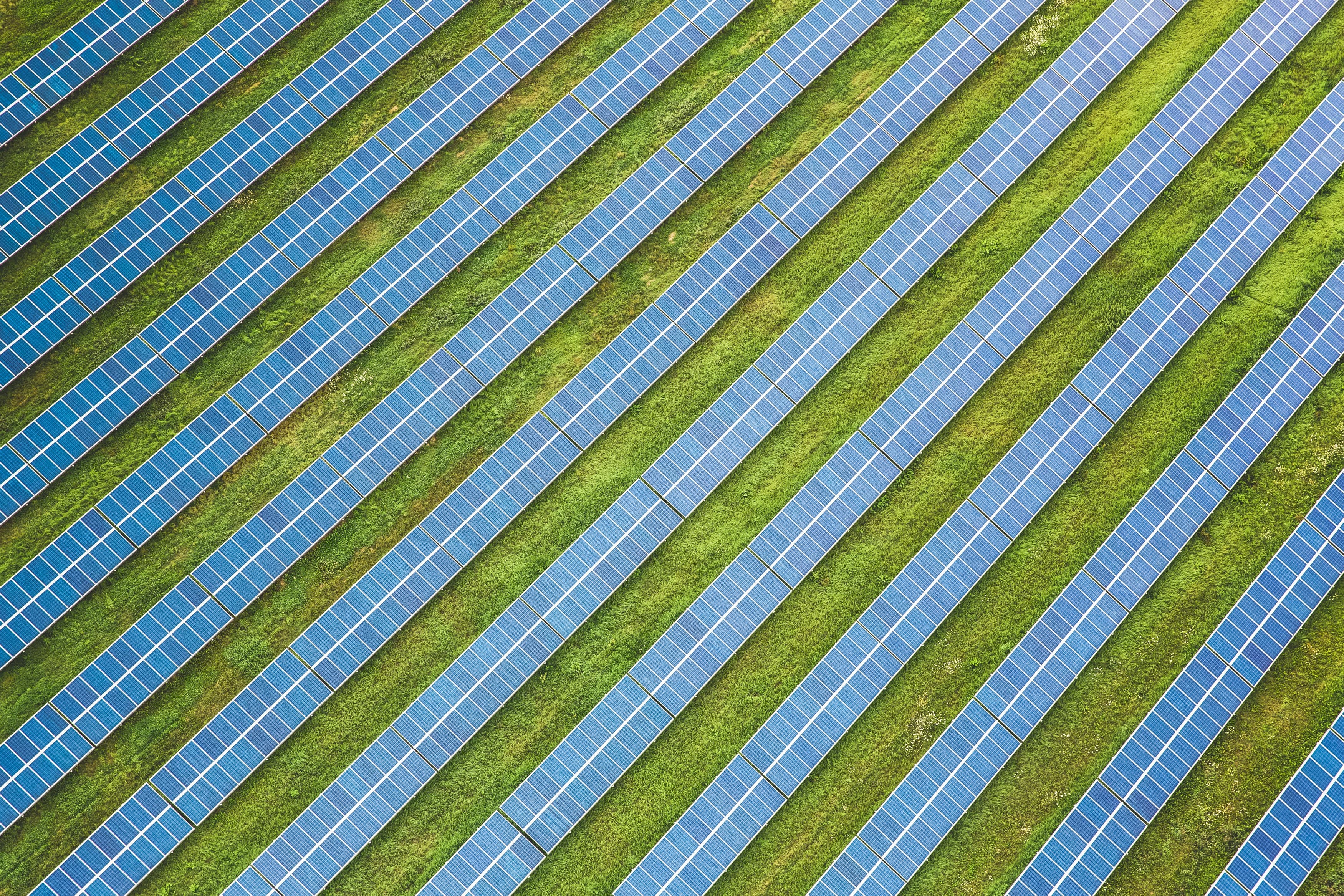 Solar technician working